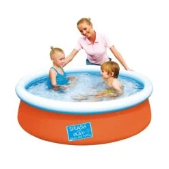Bestway Piscine Auto Portante : Orange