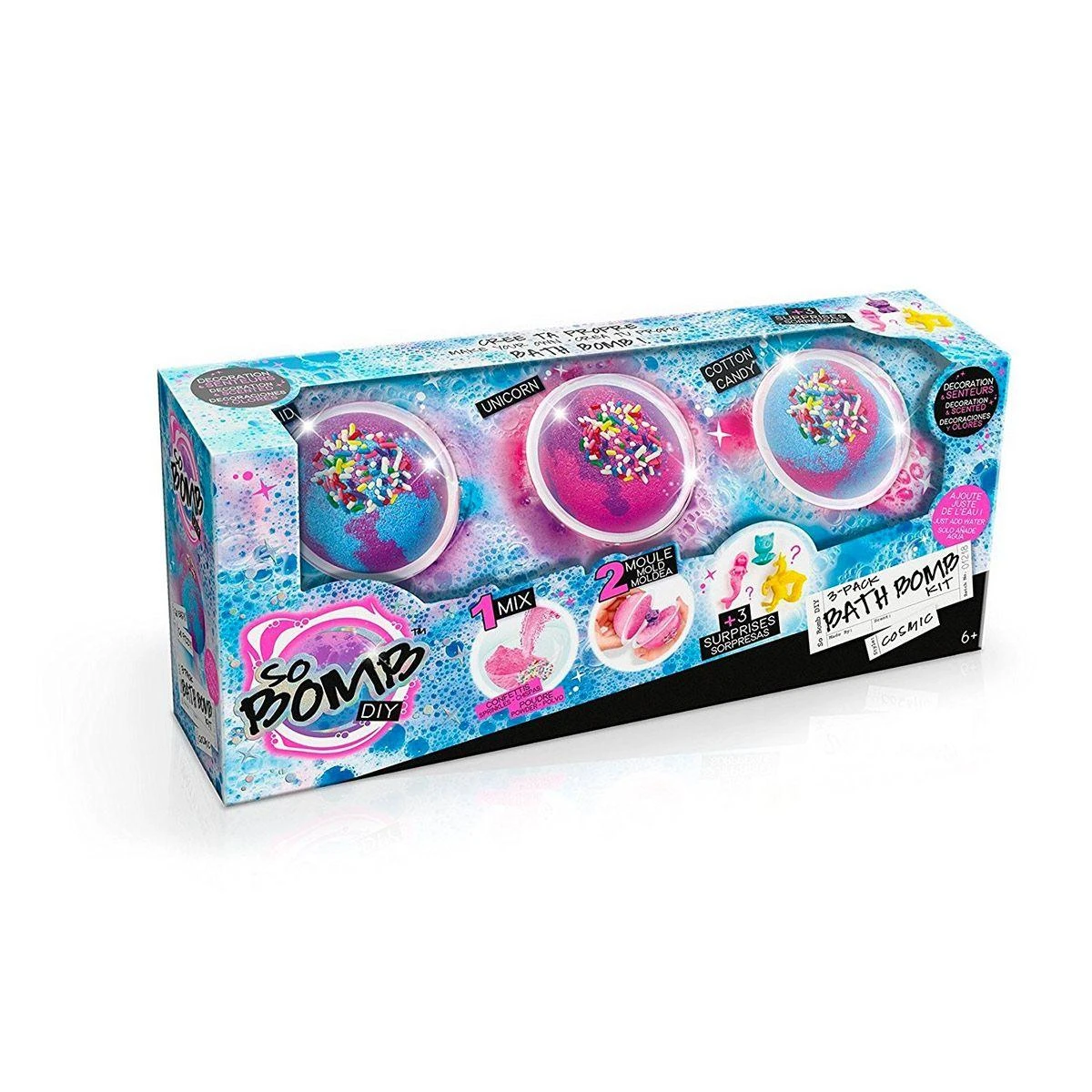 CANAL TOYS Coffret De 3 Boules De Bain : Bath Bomb 3 CANAL TOYS Coffret De 3 Boules De Bain : Bath Bomb – Image 3