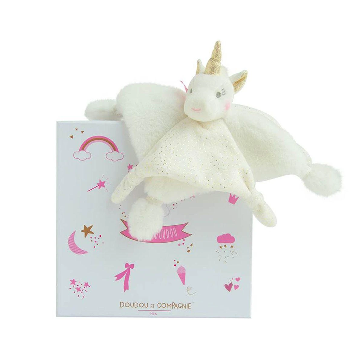 Doudou Licorne Or 1 Doudou Licorne Or