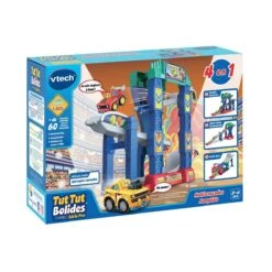 VTech Multi Cascades Jump & Go 4 En 1 - Tut Tut Bolides Série Pro