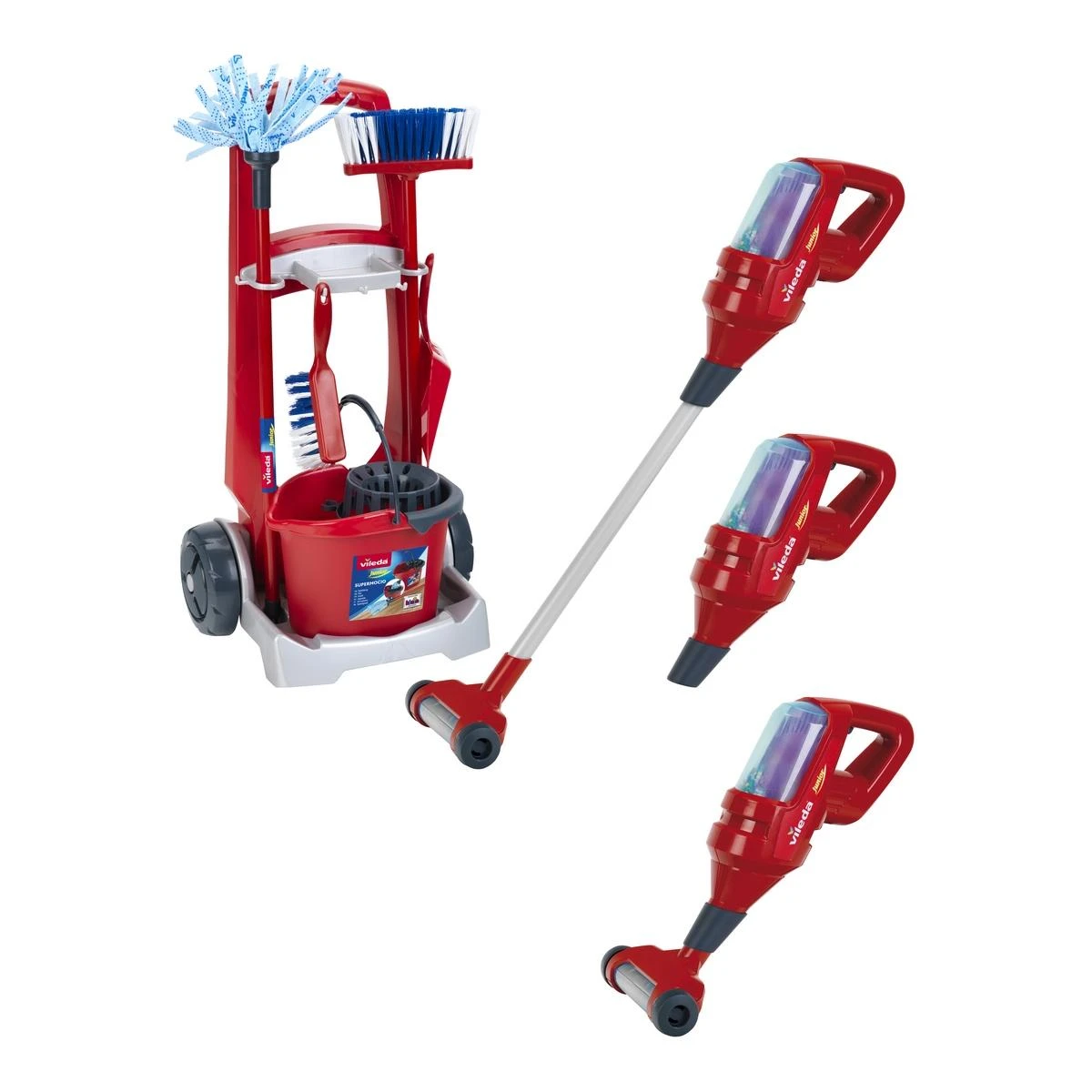 Klein Chariot De Ménage Et Aspirateur 3 En 1 Vileda 2 Klein Chariot De Ménage Et Aspirateur 3 En 1 Vileda – Image 2