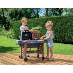 SMOBY Barbecue Cuisine Garden Kitchen -Jeux Et Jouets 2fd8ffa4f201498e5c7b697d742936e134b393fe 888624 3