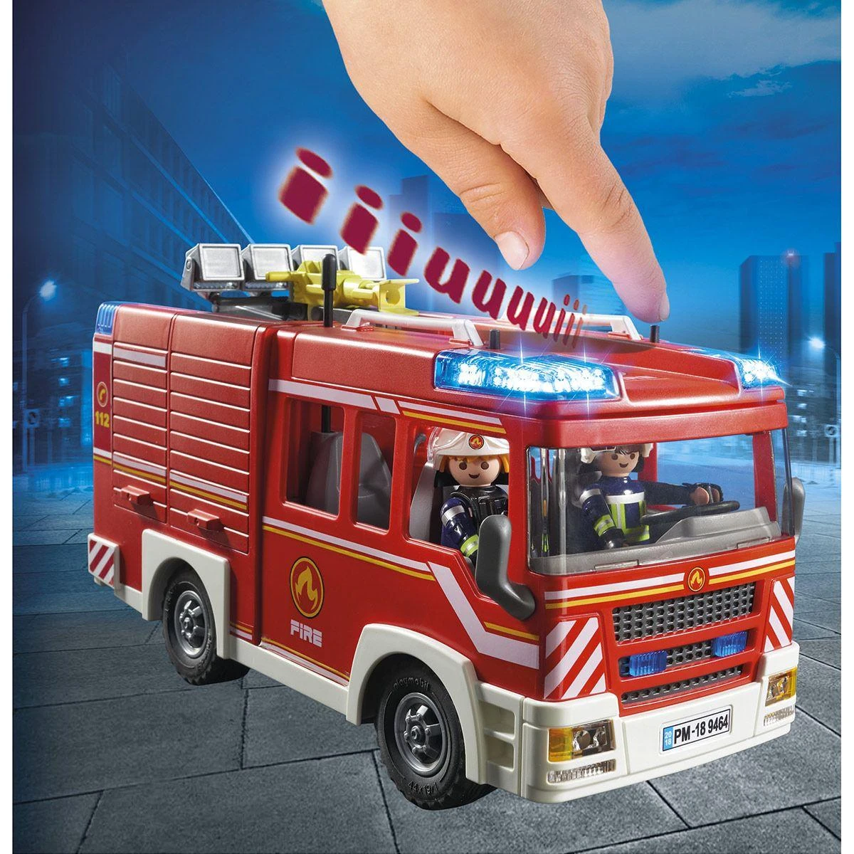 Fourgon D'intervention Des Pompiers Playmobil City Action 9464 2 Fourgon D'intervention Des Pompiers Playmobil City Action 9464 – Image 2