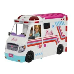 MATTEL Véhicule Médical Ambulance Et Clinique De Barbie