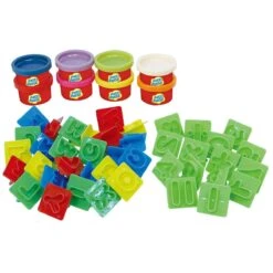 Pâte à Modeler : Lettres Et Chiffres