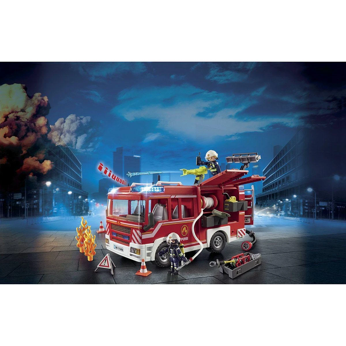 Fourgon D'intervention Des Pompiers Playmobil City Action 9464 5 Fourgon D'intervention Des Pompiers Playmobil City Action 9464 – Image 5