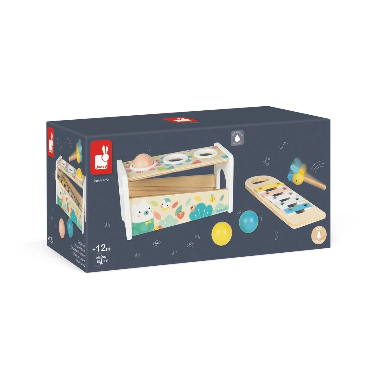 Janod Tap Tap Xylo Pure 4 Janod Tap Tap Xylo Pure – Image 4