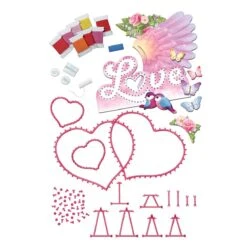 Ravensburger String It Maxi : 3D Heart -Jeux Et Jouets 5d721693d9fbc 856053 4