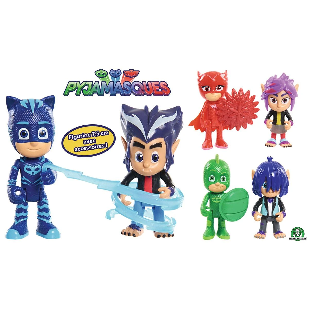 GIOCHI PREZIOSI 2 Figurines Pyjamasques 1 GIOCHI PREZIOSI 2 Figurines Pyjamasques