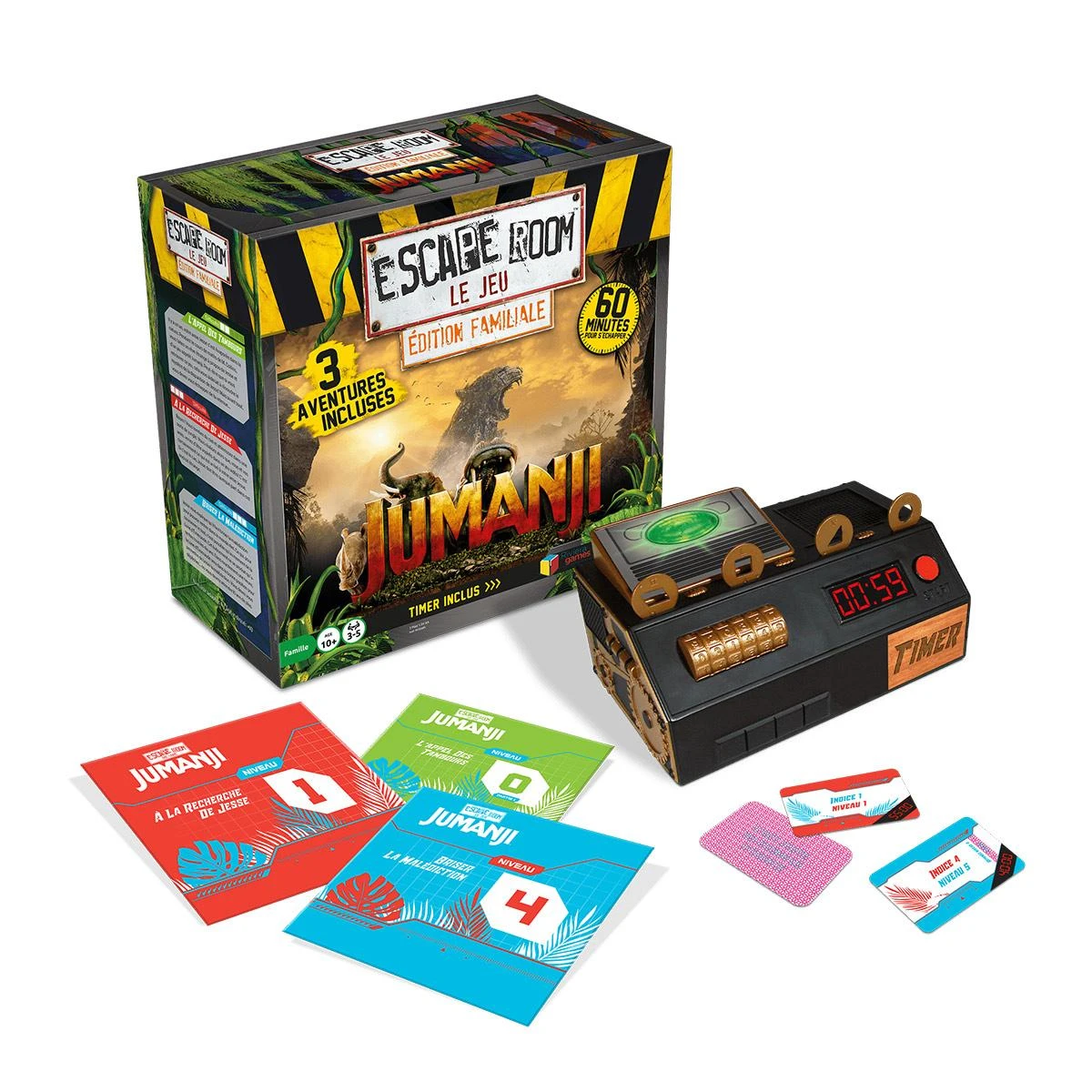 Coffret 3 Jeux Escape Game Jumanji 1 Coffret 3 Jeux Escape Game Jumanji