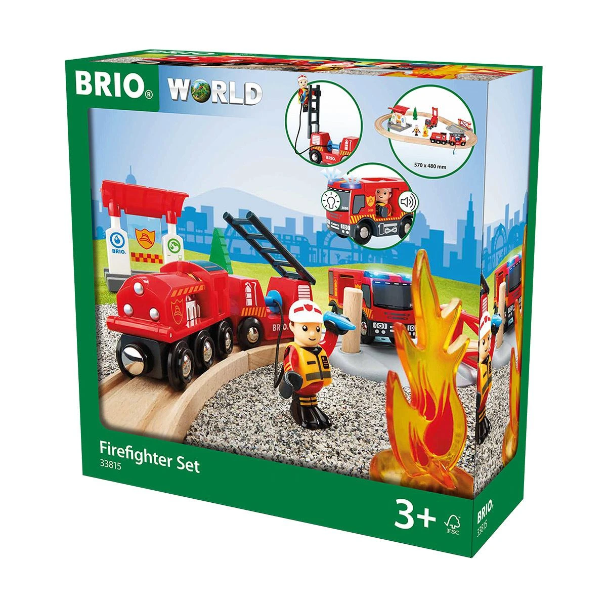 Brio Circuit De Train Action Pompier 2 Brio Circuit De Train Action Pompier – Image 2