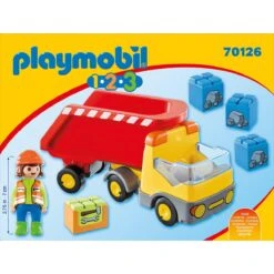 Camion Benne Playmobil 1.2.3 70126 -Jeux Et Jouets 5df26a0131cec 858978 3