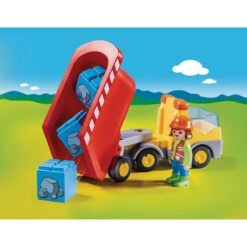 Camion Benne Playmobil 1.2.3 70126 -Jeux Et Jouets 5df26a0807f84 858978 4