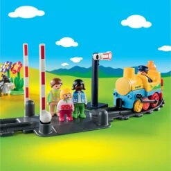 Train Avec Passagers Et Circuit Playmobil 1.2.3 70179 -Jeux Et Jouets 5df36faca6621 858973 5
