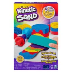 SPIN MASTER Kinetic Sand - Coffret Sable Naturel Mélange Arc-en-ciel -Jeux Et Jouets 5e46bf5bce157 859740 3