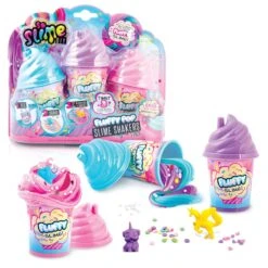 CANAL TOYS Coffret 3 Slime Shaker Fluffy