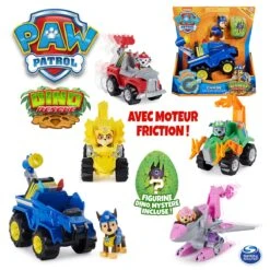 SPIN MASTER Véhicule + Figurine Dino Rescue Paw Patrol La Pat'Patrouille -Jeux Et Jouets 5ece23f5e45e5 862552 3