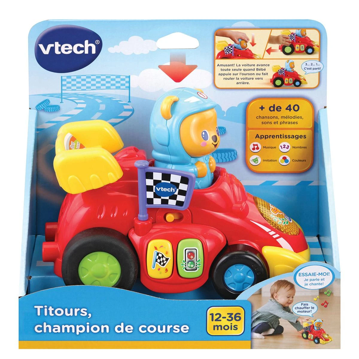 VTech Titours Champion De Course 3 VTech Titours Champion De Course – Image 3