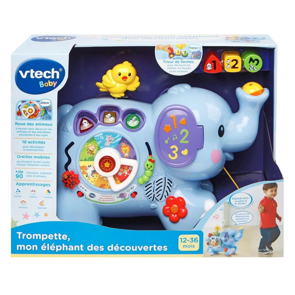 VTech Trompette, Mon éléphant Des Découvertes 3 VTech Trompette, Mon éléphant Des Découvertes – Image 3