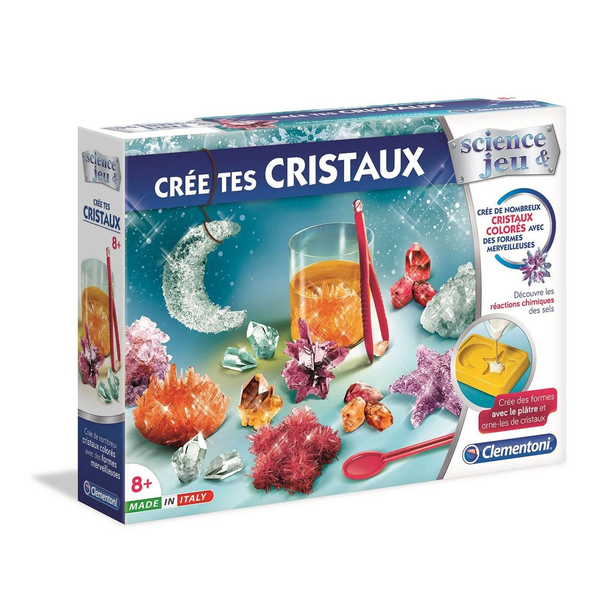 Clementoni Science Et Jeu : Crée Tes Cristaux 1 Clementoni Science Et Jeu : Crée Tes Cristaux
