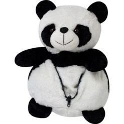 Boule En Peluche Panda Réversible PLUSHBALL