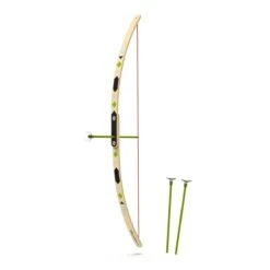 Arc + 3 Flèches En Bois
