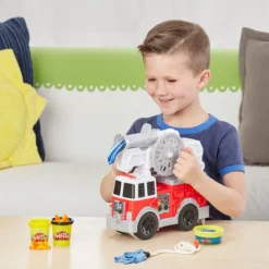 Play-Doh Wheels – Pâte à Modeler - Le Camion De Pompiers -Jeux Et Jouets 5f06e20d832d2 863903 1