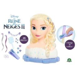 GIOCHI PREZIOSI Tête à Coiffer La Reine Des Neiges 2 - Elsa