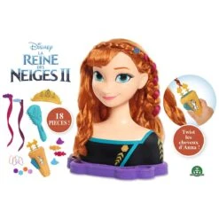 GIOCHI PREZIOSI Tête à Coiffer La Reine Des Neiges 2 - Anna