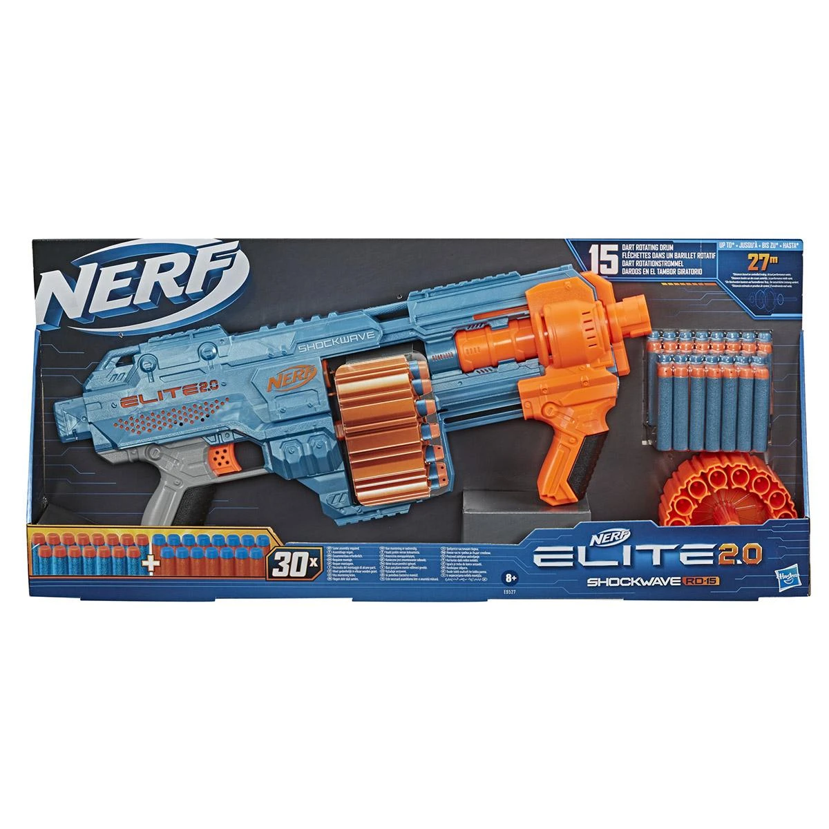 Nerf Elite 2.0 Shockwave RD 15 2 Nerf Elite 2.0 Shockwave RD 15 – Image 2