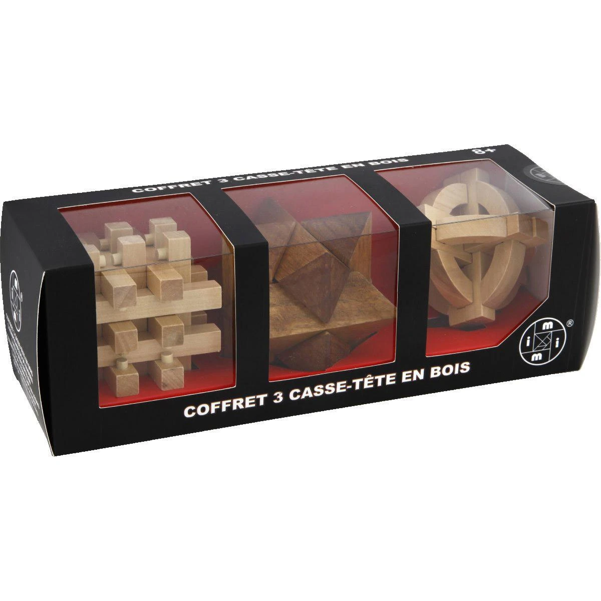 Coffret De 3 Casse-têtes Chinois 2 Coffret De 3 Casse-têtes Chinois – Image 2