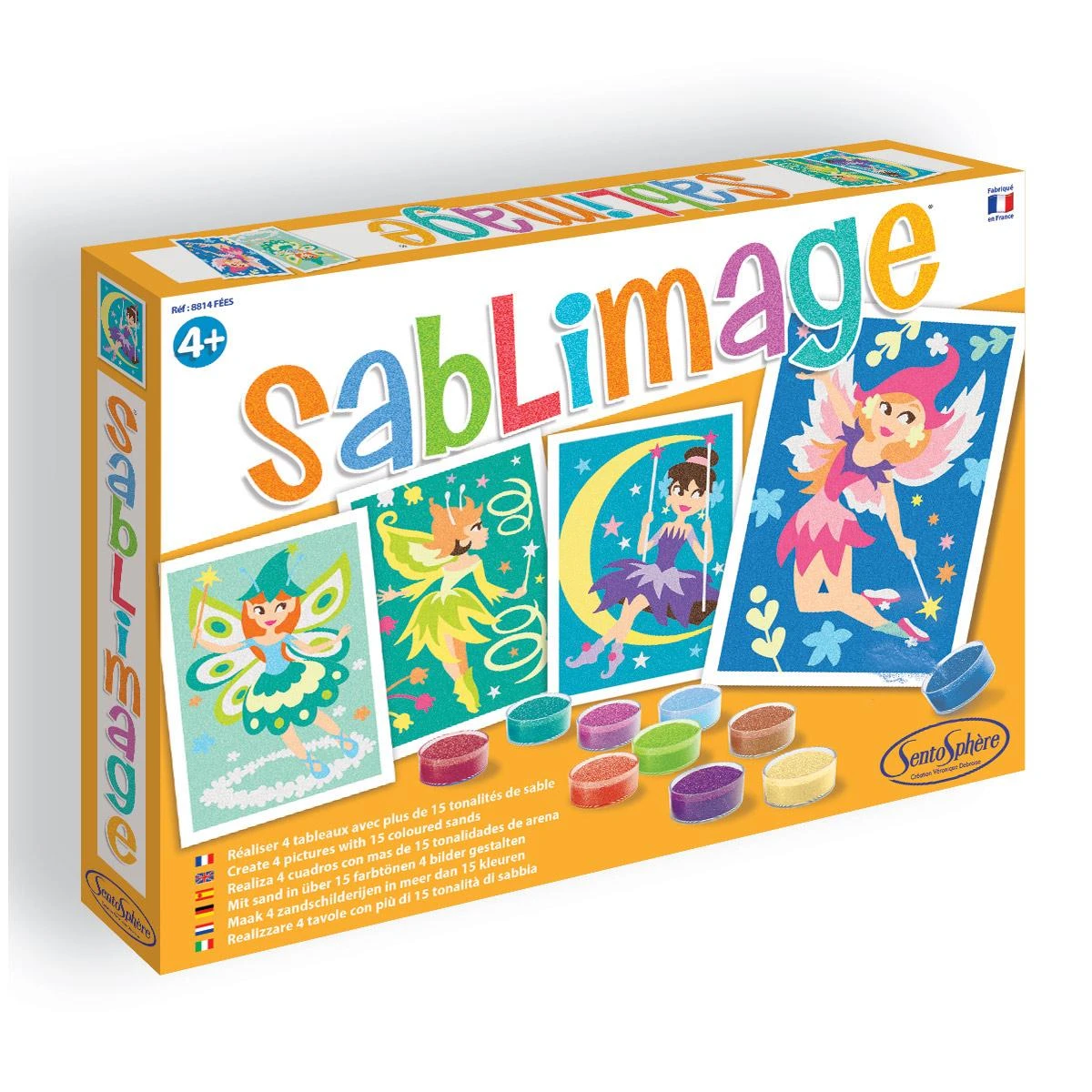 Coffret Créatif Sablimage Fées 1 Coffret Créatif Sablimage Fées