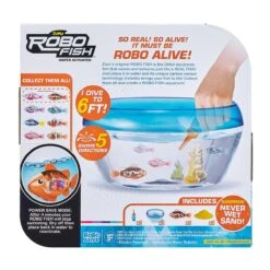 Zuru Aquarium Robo Fish Avec Son Sable Magique -Jeux Et Jouets 5fa3ccdc66704 864606 5