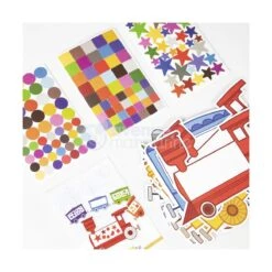 Boîte Créative Educativ' Stickers - Tri De Couleurs -Jeux Et Jouets 5fb2501f52d0e KC102C 4