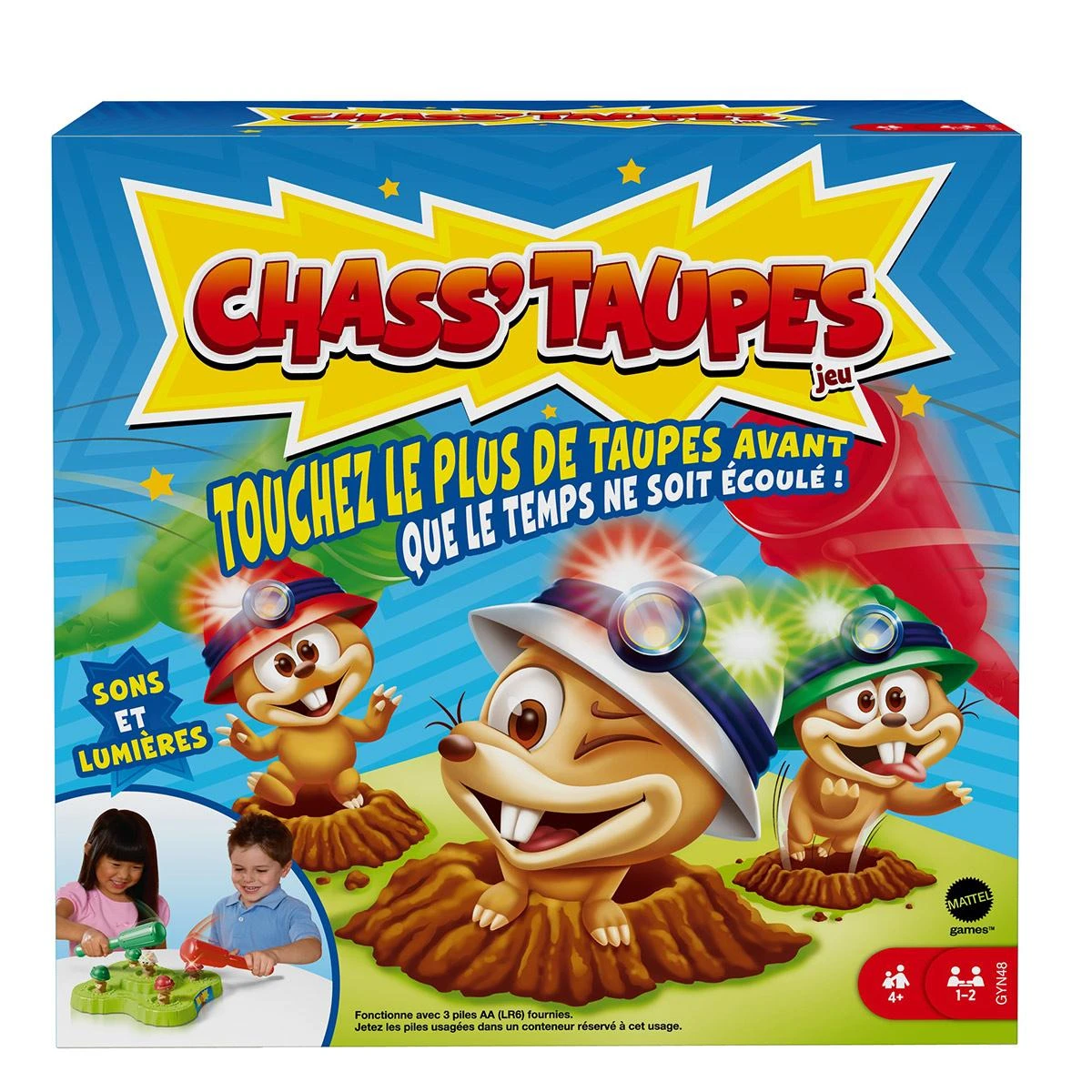 Mattel Games Chass'taupes 1 Mattel Games Chass'taupes