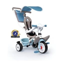 SMOBY Tricycle Baby Balade Plus Bleu