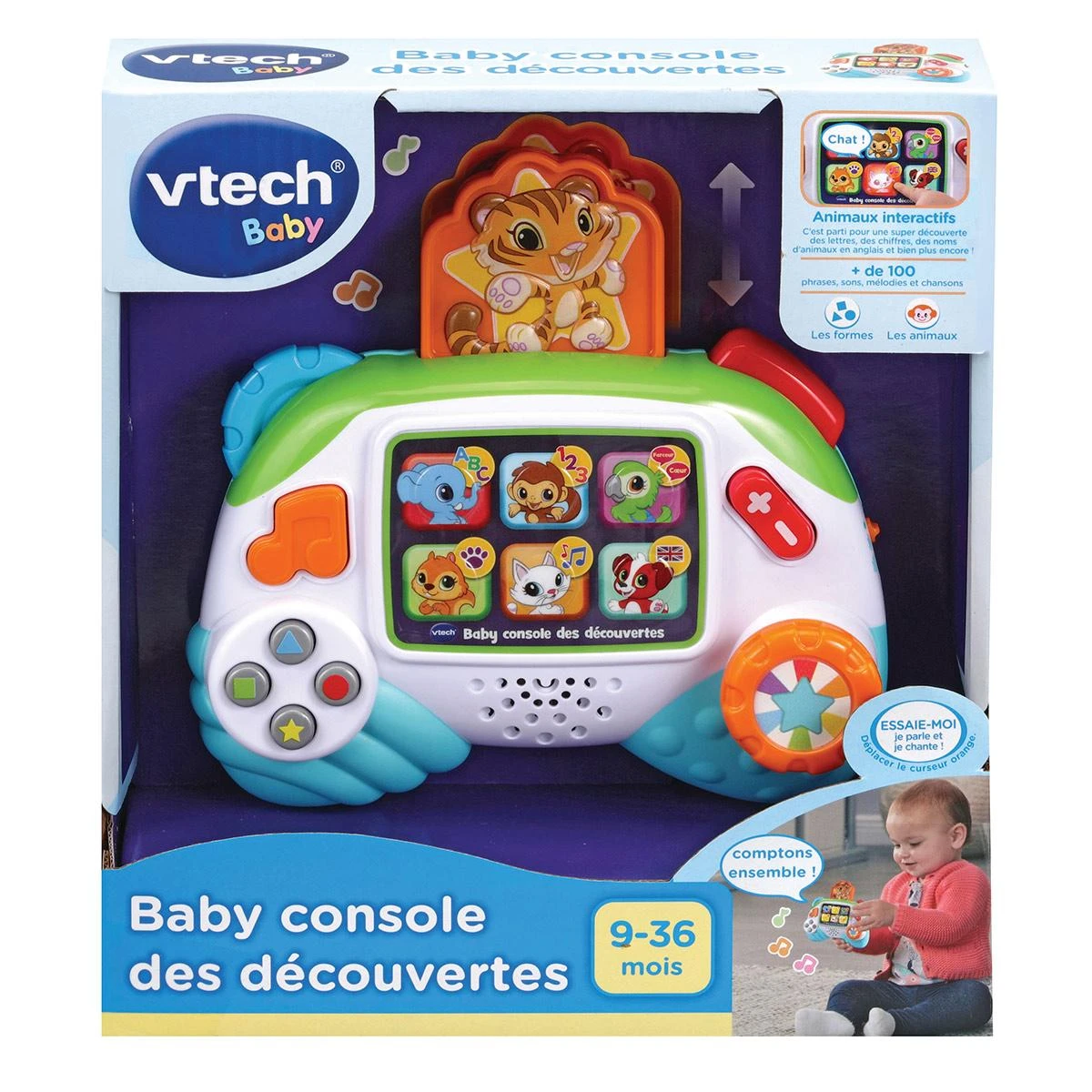 VTech Baby Console Des Découvertes 3 VTech Baby Console Des Découvertes – Image 3