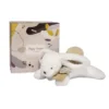Doudou Happy Pantin Pompon Naturel
