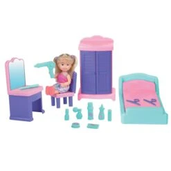 Poupée Laura + Mobilier