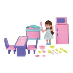 Poupée Laura + Mobilier -Jeux Et Jouets 607960eb6e45e 23110D Pro 122018