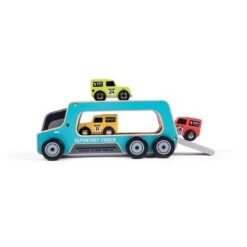 Camion De Transport En Bois + 3 Véhicules 9 Camion De Transport En Bois + 3 Véhicules -Jeux Et Jouets 60cb1fbec9c86 320142 F2