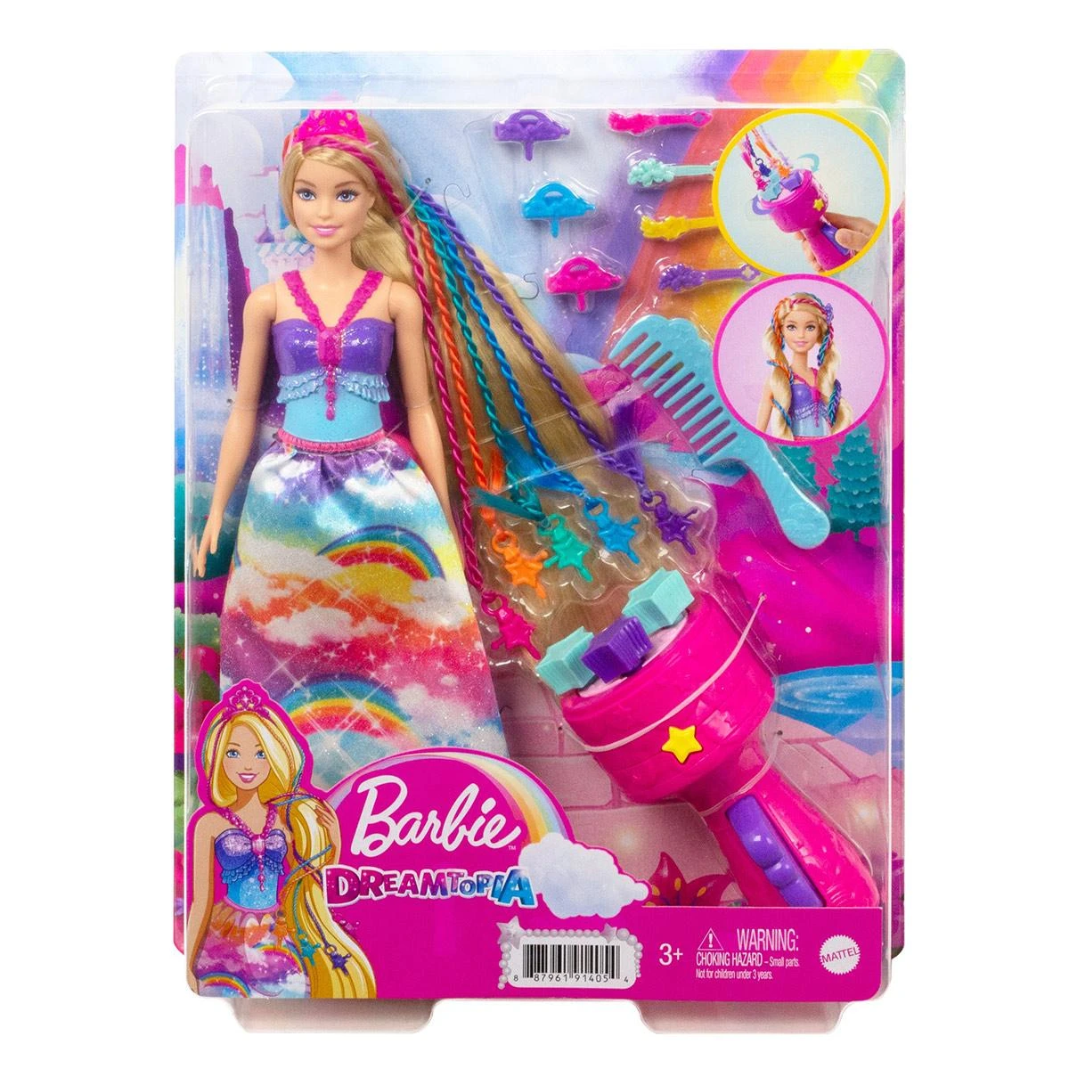 MATTEL Barbie Princesse Tresses Magiques 2 MATTEL Barbie Princesse Tresses Magiques – Image 2