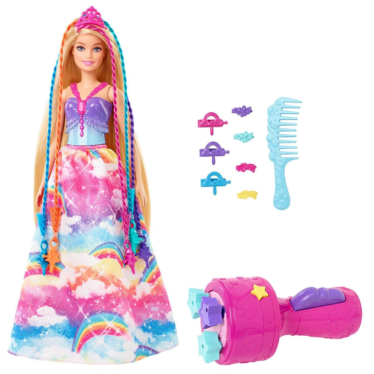 MATTEL Barbie Princesse Tresses Magiques 1 MATTEL Barbie Princesse Tresses Magiques