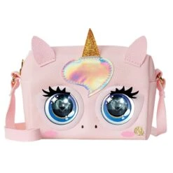 SPIN MASTER Sac à Main Interactif Purse Pets : Licorne