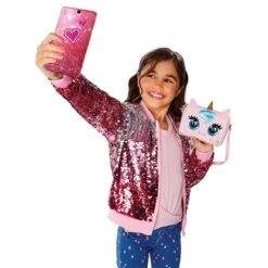SPIN MASTER Sac à Main Interactif Purse Pets : Licorne -Jeux Et Jouets 60e2c3d94a0ac 869145 2