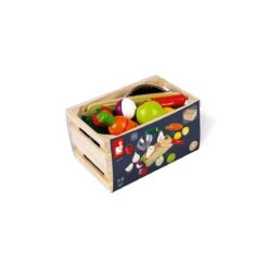 Janod Maxi Set De Fruits Et Légumes En Bois à Découper -Jeux Et Jouets 61080c656583d 868546 1