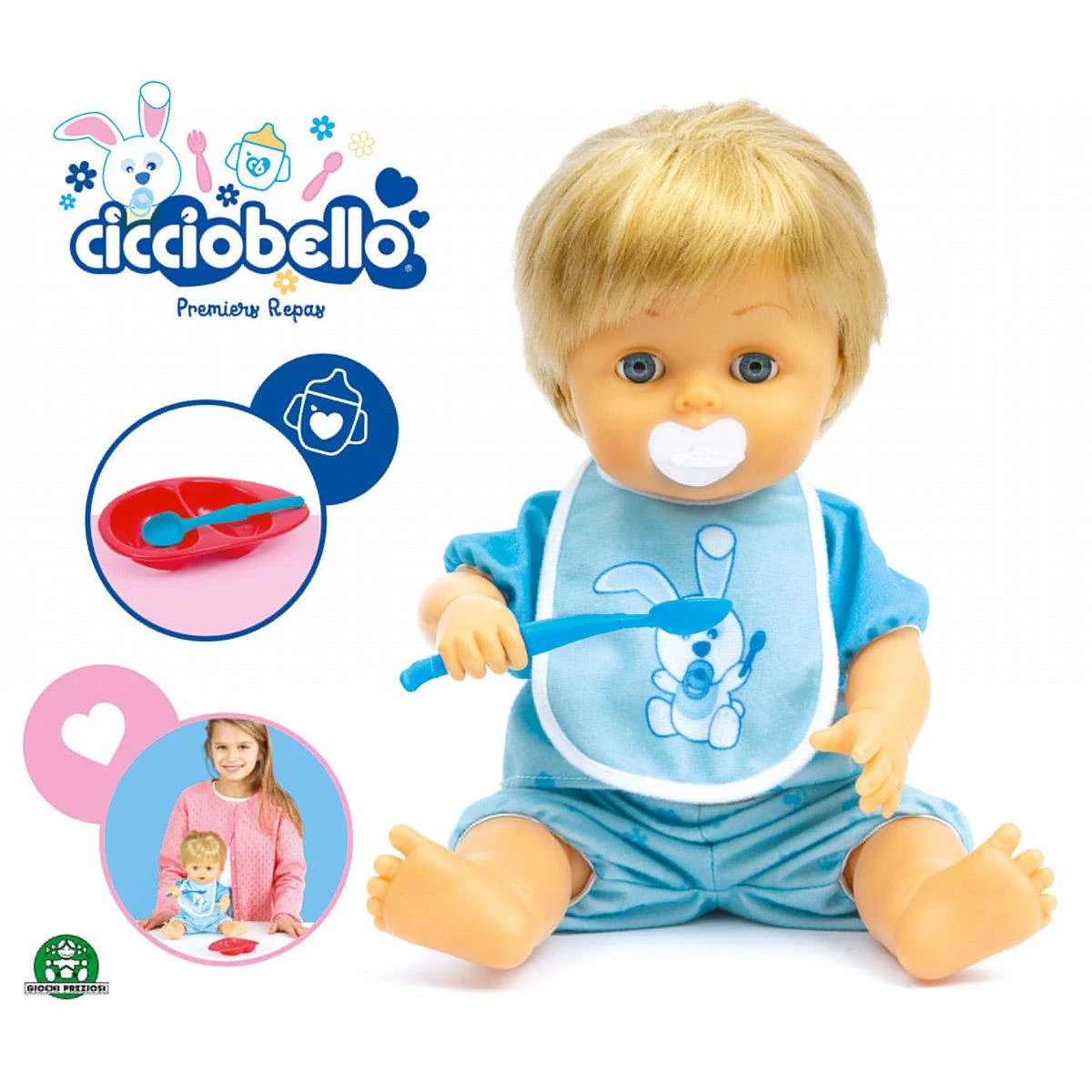 GIOCHI PREZIOSI Cicciobello Premiers Repas 2 GIOCHI PREZIOSI Cicciobello Premiers Repas – Image 2