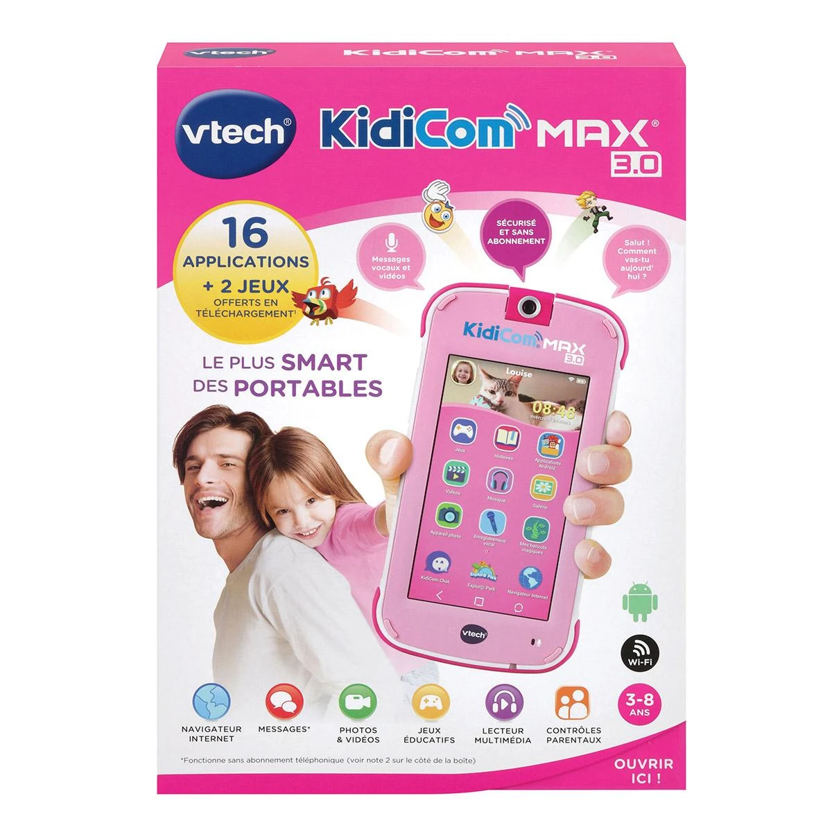 VTech KidiCom MAX 3.0 Rose 3 VTech KidiCom MAX 3.0 Rose – Image 3