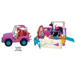 Winner's Stable - Centre Vétérinaire Mobile Avec Cheval Articulé + Poupée -Jeux Et Jouets 610aa3db1ef62 869043 1