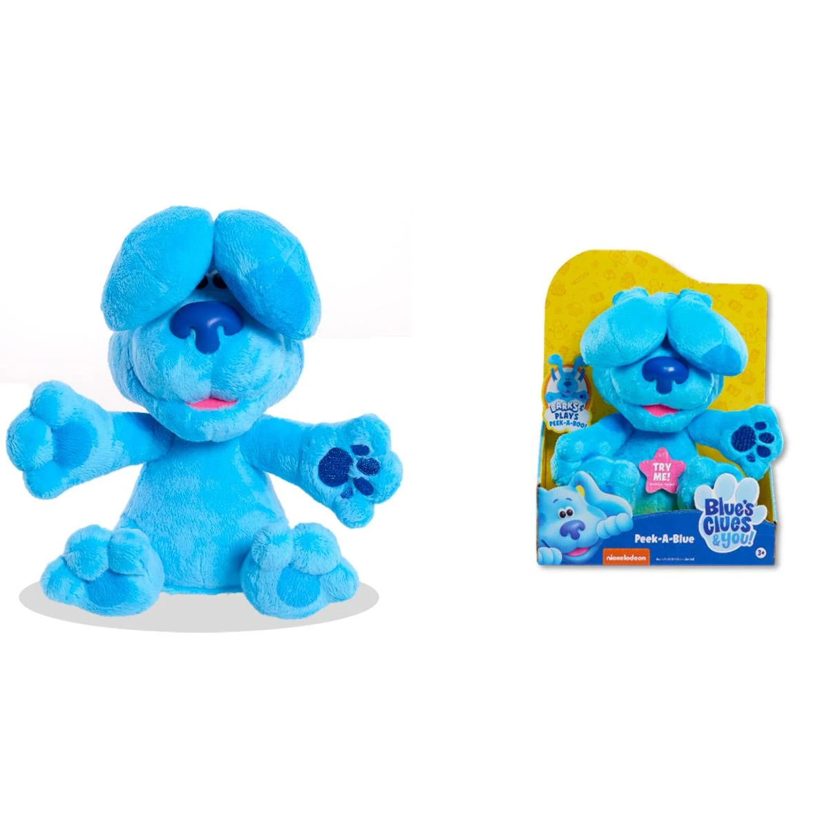Blue's Clues & You - Peluche Coucou-caché 30 Cm Avec Fonctions Sonores 2 Blue's Clues & You - Peluche Coucou-caché 30 Cm Avec Fonctions Sonores – Image 2